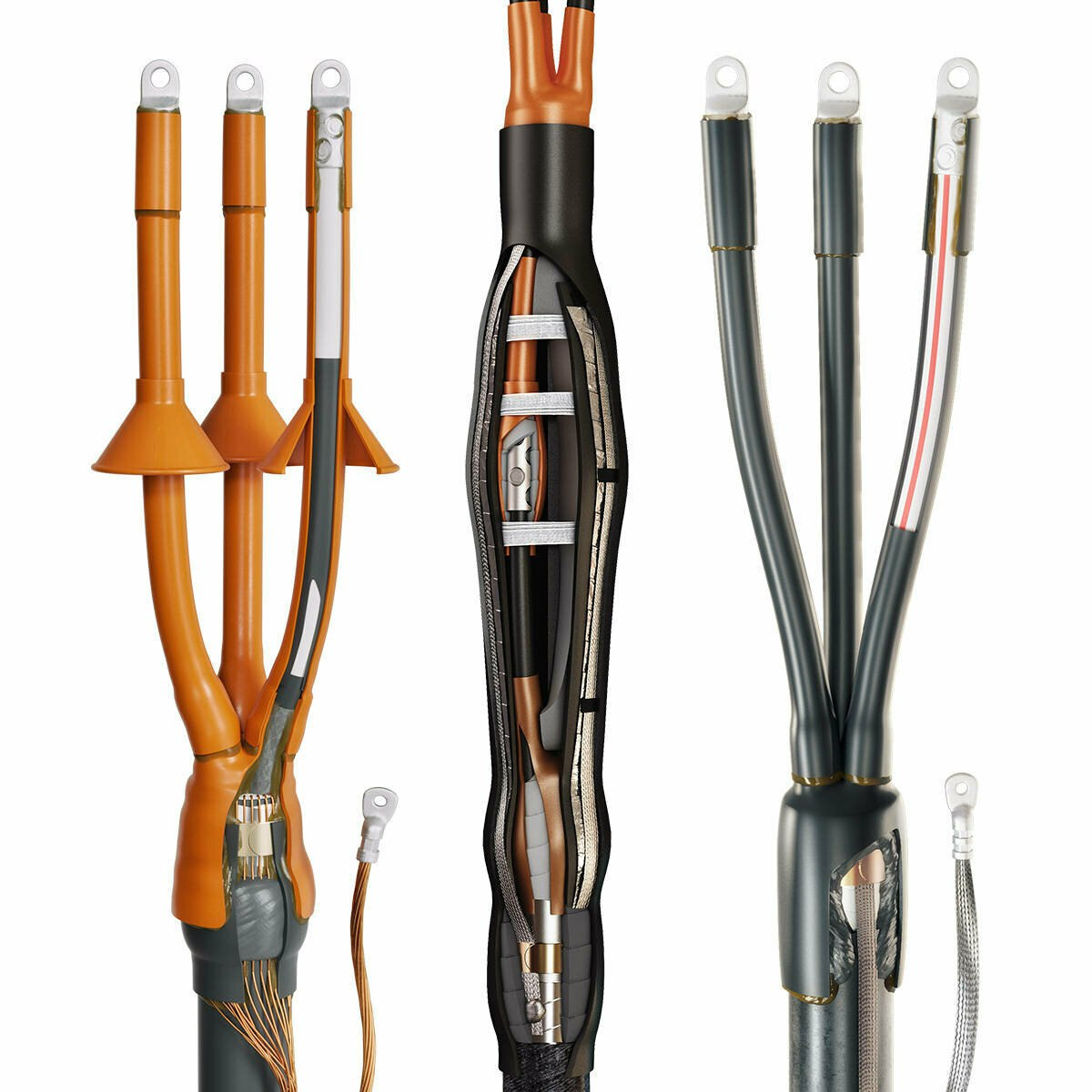 Муфта кабельная POLJ-01/4x1-6-T-RU