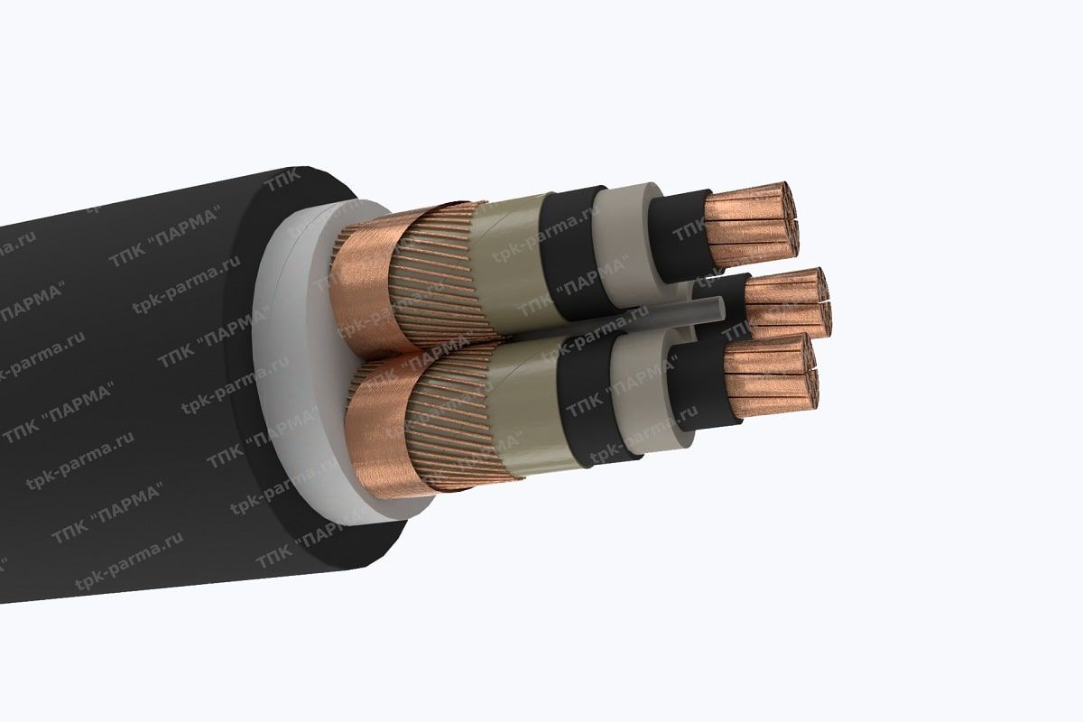 Фотография провода Кабель ПвП 3х185/95 - 20кВ
